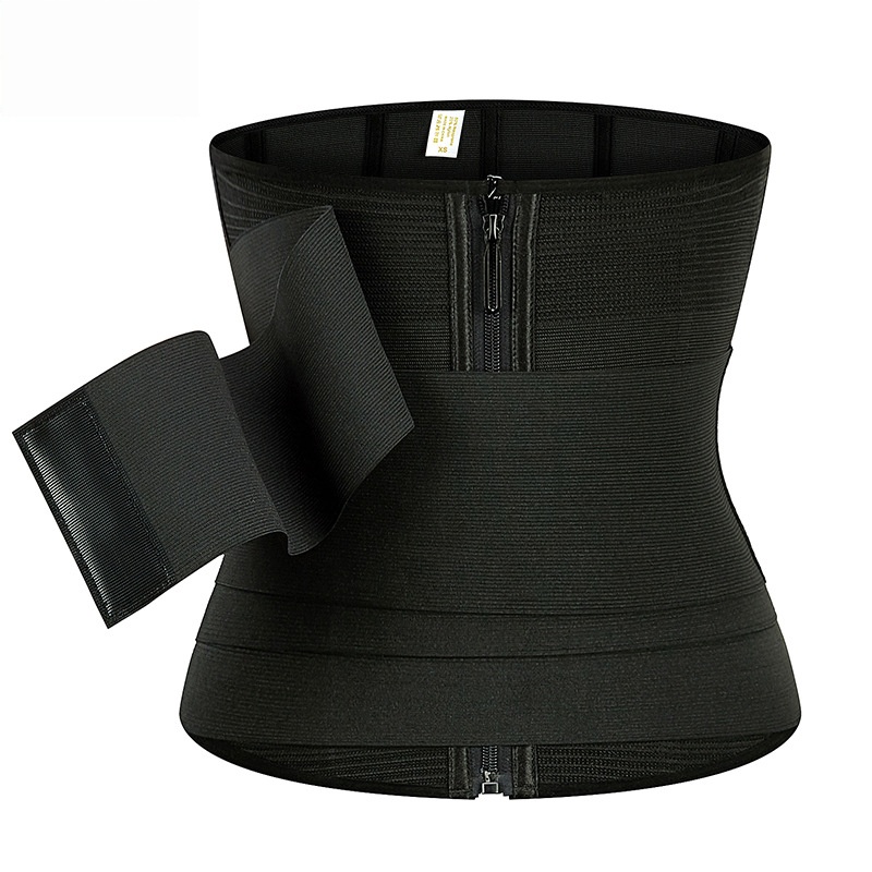 Premium Waist Trainer Belt Adjustable Belly Tummy Control Slim Body Shaper